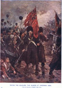 Zapisywanie kolorów: Strażnicy w Inkerman 1854 AD